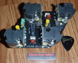GIBSON LES PAUL STANDARD POT BOARD PUSH PULL GUITAR PARTS HP QUICK CONNECT 2024