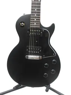 USED  GIBSON USA LES PAUL SPECIAL TRIBUTE HUMBUCKER EBONY SATIN ELECTRIC GUIT
