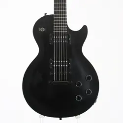 USED  GIBSON USA   LES PAUL STUDIO GOTHIC FLAT BLACK SATIN