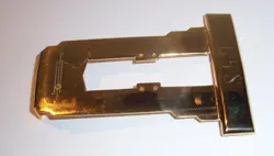 BIGSBY GIBSON OEM L-5 SHORT - GOLD FIXED TAILPIECE L5S