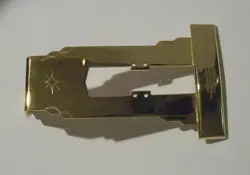 BIGSBY GIBSON OEM L-5 LONG - GOLD FIXED TAILPIECE