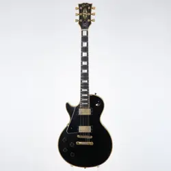 GIBSON 1981 LES PAUL CUSTOM LEFT HAND EBONY