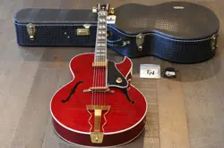 GIBSON ES-165 HERB ELLIS SIGNATURE ARCHTOP HOLLOWBODY FIGURED CHERRY RED + OHSC