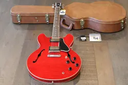 2013 GIBSON ES-335 SEMI-HOLLOW ELECTRIC GUITAR FIGURED SIXTIES CHERRY + OHSC