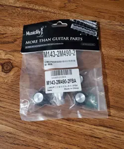 2 TONE & 2 VOLUME PLASTIC SPEED CONTROL KNOB FOR GIBSON LES PAUL LP GUITAR NEW