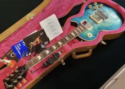 GIBSON LES PAUL STANDARD OCEAN WATER MIN-ETUNE GUITAR