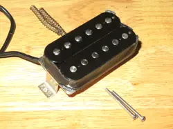GIBSON 2018 USA BLACK 490R ALNICO QUICK CONNECT HUMBUCKER BRIDGE PICKUP