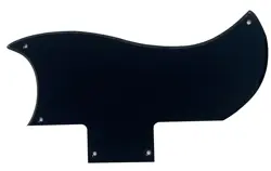 PICKGUARD  FOR GIBSON SG‘61 REISSUE STYLE GUITAR PICKGUARD 1-PLY-ACRYLIC BLACK