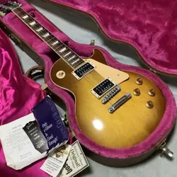 ELECTRIC GUITAR GIBSON LES PAUL HD HONEY BURST 1996 STANDARD USA WITH HARD CASE