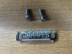 ALLPARTS BADASS GUITAR BRIDGE FOR GIBSON LES PAUL JUNIOR - METAL, SILVER - NEW
