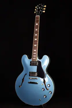 GIBSON EXCLUSIVE MODEL ES-335 60S BLOCK PELHAM BLUE