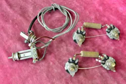 VINTAGE 1953 GIBSON LES PAUL GOLDTOP IRC WIRING HARNESS STANDARD GOLDTOP 1954