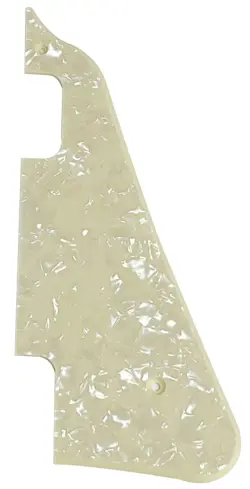 CUSTOM FITS GIBSON EPIPHONE LES PAUL LP P90 GUITAR PICKGUARD,1 PLY CREAM PEARL