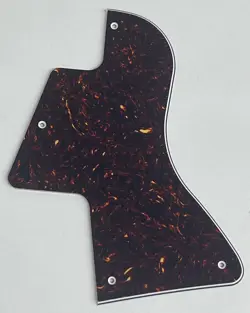 FOR 4-PLY GIBSON LES PAUL SPECIAL-P90 STYLE GUITAR PICKGUARD SCRATCH PLATE,BROWN