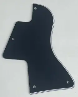 FOR 5-PLY GIBSON LES PAUL SPECIAL-P90 STYLE GUITAR PICKGUARD SCRATCH PLATE,BLACK