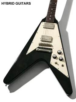 GIBSON CUSTOM SHOP JAPAN LIMITED 1967 FLYING V VOS SILVER FOX 2013