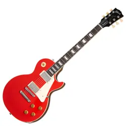 GIBSON LES PAUL STANDARD 50S PLAIN TOP CARDINAL RED ELECTRIC GUITAR NO.YG613