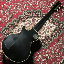 GIBSON MURPHY LAB 1957 LES PAUL CUSTOM 3-PICKUP WITH BIGSBY VIBRATO EBONY LIGHT 