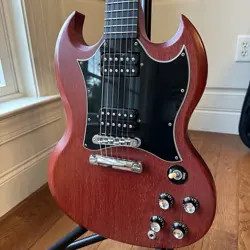 2002 GIBSON SG FADED EBONY FRETBOARD CRESCENT MOON INLAYS