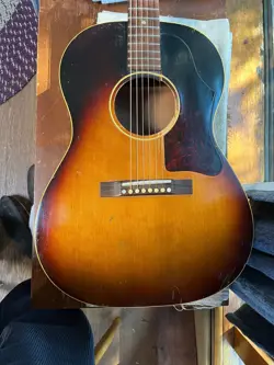 GIBSON LG1 STANDARD ACOUSTIC GUITAR - VINTAGE SUNBURST