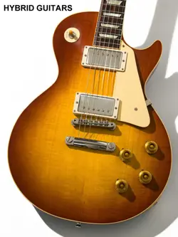 GIBSON CUSTOM SHOP HISTORIC COLLECTION 1958 LES PAUL STANDARD REISSUE FIGURED IC