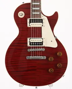 GIBSON CUSTOM   CUSTOM COLLECTION LES PAUL CLASS 5 FIGURED TOP NO.RG852