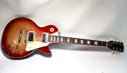 GIBSON USA LES PAUL STANDARD MAPLE TOP CHERRY SUNBURST GUITAR! (WMP010852)