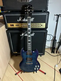 GIBSON SG MODERN BLUEBERRY FADE 2022