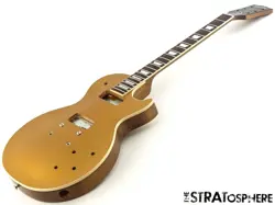 USA GIBSON LES PAUL 70S DELUXE BODY + NECK PROJECT AMERICAN, GOLDTOP $20 OFF