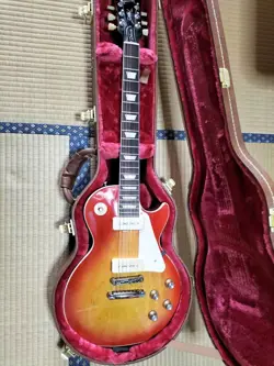 ELECTRIC GUITAR GIBSON LES PAUL 70S DELUXE CHERRY SUNBURST USA WITH HARD CASE