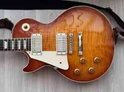GIBSON CUSTOM SHOP LES PAUL 59 REISSUE 2014 HAND SELECTED LEFT HAND