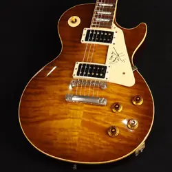 GIBSON USA   JIMMY PAGE SIGNATURE LES PAUL 1998   LIGHT HONEY BURST NO.RG697