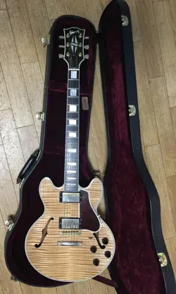 ELECTRIC GUITAR GIBSON CUSTOM SHOP CS-356 FIGURED NATURAL FLAMED MAPLE TOP
