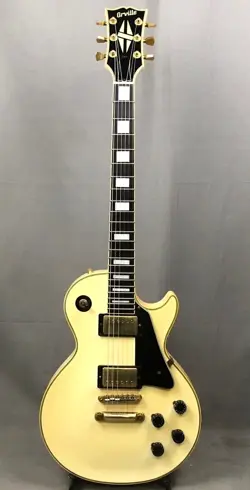 ORVILLE LPC-75 1990 LES PAUL CUSTOM WHITE BY GIBSON ELECTRIC GUITAR FROM JAPAN
