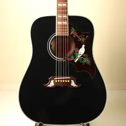 GIBSON CUSTOM SHOP USED DOVE EBONY SPECIAL 2016 GOLD PEG