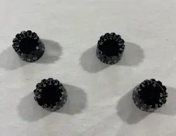 2015 GIBSON LES PAUL STUDIO KNURLED BLACK SPEED KNOBS TALL