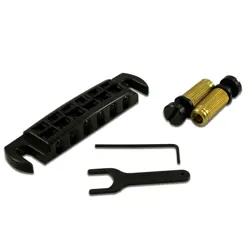 TONEPROS WRAPAROUND BRIDGE WITH S1 STUDS BLACK FITS USA SPEC GIBSON