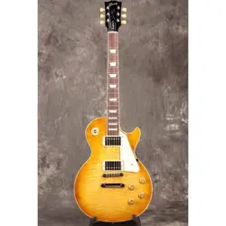 GIBSON USA / EXCLUSIVE LES PAUL STANDARD 50S FIGURED TOP DIRTY LEMON BURST