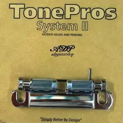 TONEPROS T1ZS-C TAILPIECE LOCKABLE STYLE GIBSON STOPTAIL THREAD US 5/16 – 24