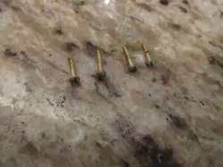 VINTAGE LATE 1960S GIBSON PATENT STICKER T TOP HUMBUCKER BRASS BOBBIN SCREWS