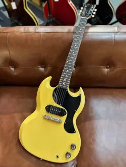 GIBSON CUSTOM SHOP MURPHY LAB 1963 SG JUNIOR TV YELLOW *JH835