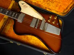 GIBSON 1964 FIREBIRD V SUNBURST ELECTRIC GUITAR, MAHOGANY, USED