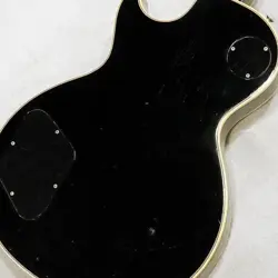 GIBSON LES PAUL CUSTOM '70 EBONY BLACK ELECTRIC GUITAR - USED, VINTAGE STYLE