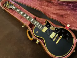 GIBSON CUSTOM SHOP TRUE HISTORIC1957 LES PAUL BLACK 2017 ELECTRIC GUITAR
