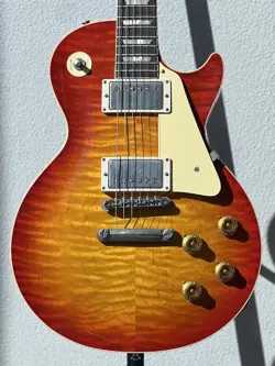 GIBSON CUSTOM SHOP 1959 LES PAUL STANDARD REISSUE WASHED CHERRY SUNBURST #GG3V9