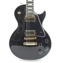 GIBSON CUSTOM SHOP LES PAUL CUSTOM EBONY