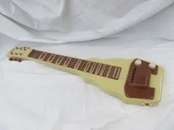 GIBSON STEEL GUITAR 6 STRINGS VINTAGE HAWAIIAN GUITAR WITH HARD CASE