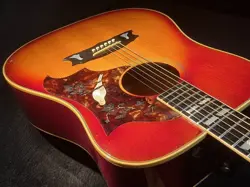 GIBSON VINTAGE DOVE CUSTOM CHERRY SUNBURST 1970S G-CLUB TOKYO SAFE DELIVERY FROM