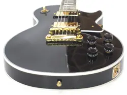 GIBSON CUSTOM SHOP LES PAUL EBONY SAFE DELIVERY FROM JAPAN