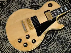 GIBSON VINTAGE 1970 73'S LES PAUL CUSTOM REFINISH NATURAL TOP / EBONY 4.54KG SAF